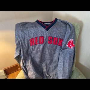 Red Sox pullover windbreaker